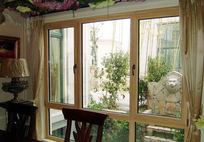 90平开系列铝木复合门窗