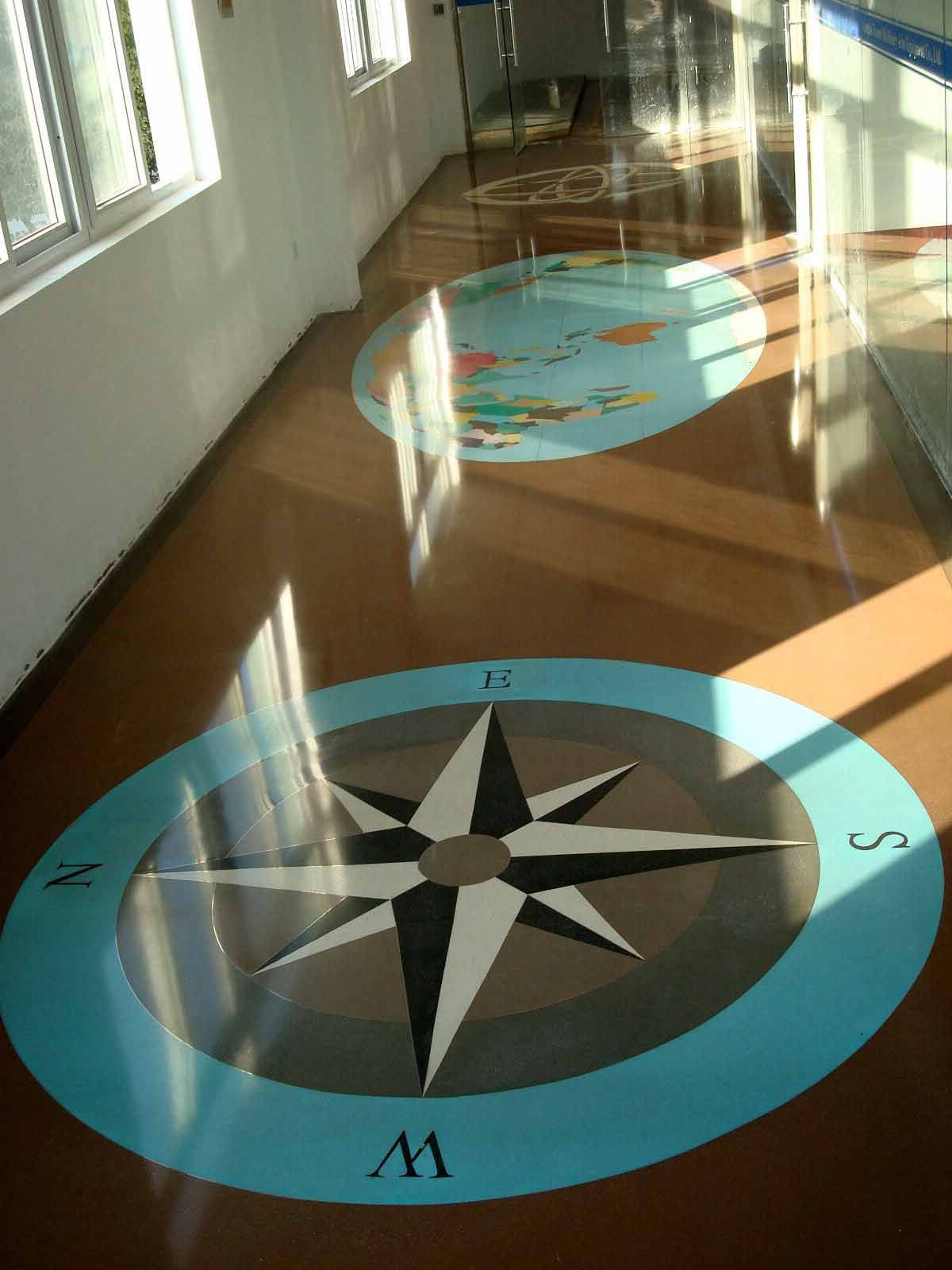 艺术地坪--富亦莱结晶砂浆地坪