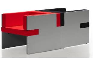 欧林办公沙发-莱卡系列