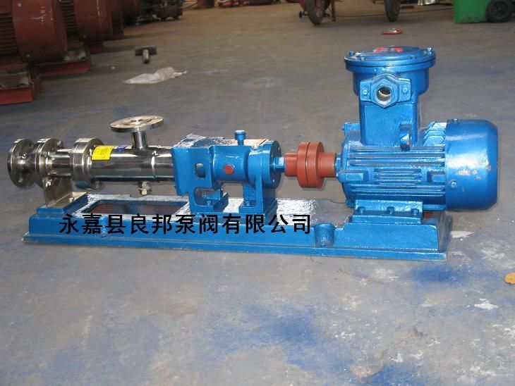 GF型不锈钢抛光螺杆泵