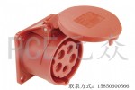 PCE法兰直插座 315-6