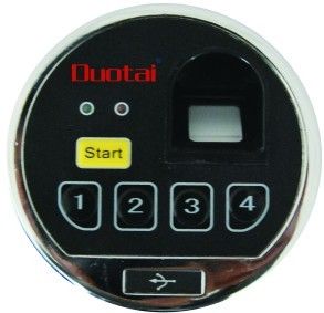 锌合金指纹指示密码锁