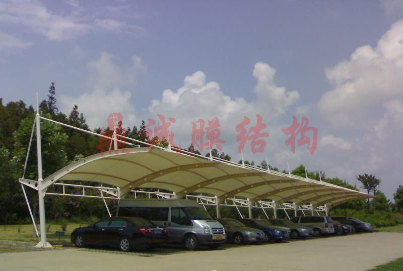 停车棚膜结构