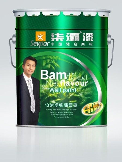 柒灞竹炭净味墙面漆