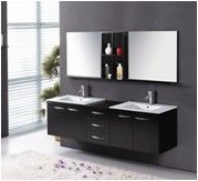 橡木浴室柜-现代柜