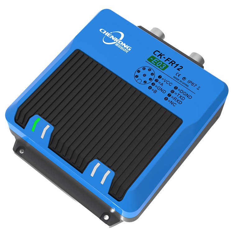 工业以太网压缩机产线中距离高频读卡传感器CK-FR12