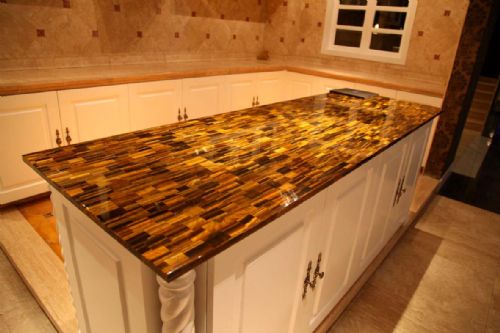 天然虎眼石家私台面