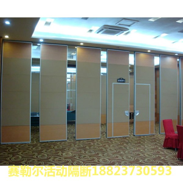 坪山吊门移动隔断墙包安装 饭店装修隔音隔断