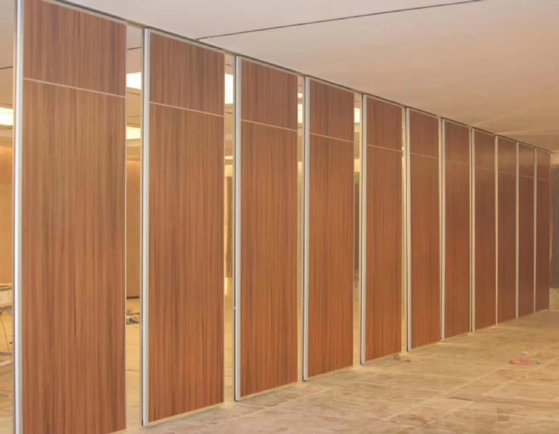 现代餐厅实木复古做旧装饰隔断墙活动屏风门