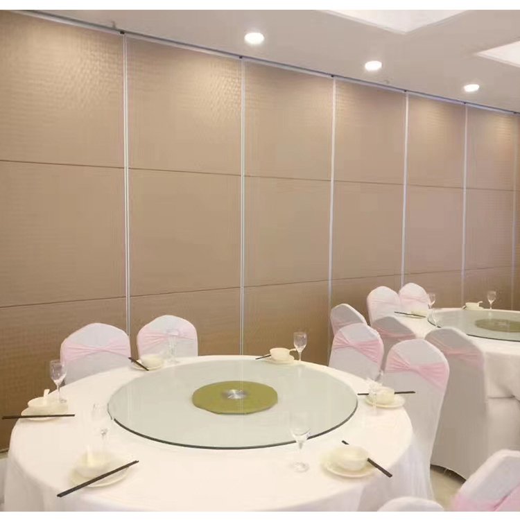 深圳塘厦饭店推拉屏风门隔断定制