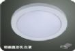 明装圆形乳白厨卫灯