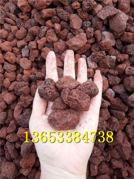 火山岩 通辽永顺供应红色 黑色火山石厂家