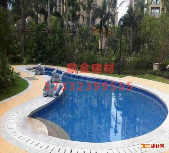 鼎金胶粘石透水地面