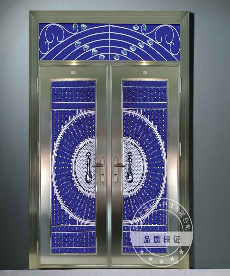 钢身无缝防盗门第二代