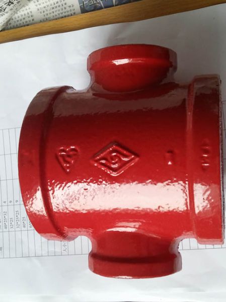 迈克沟槽管件,喷塑沟槽管件,饮用水迈克管件_