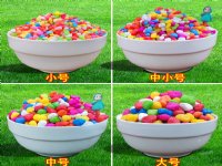 供应染色七彩石子 装修庭院造景彩色