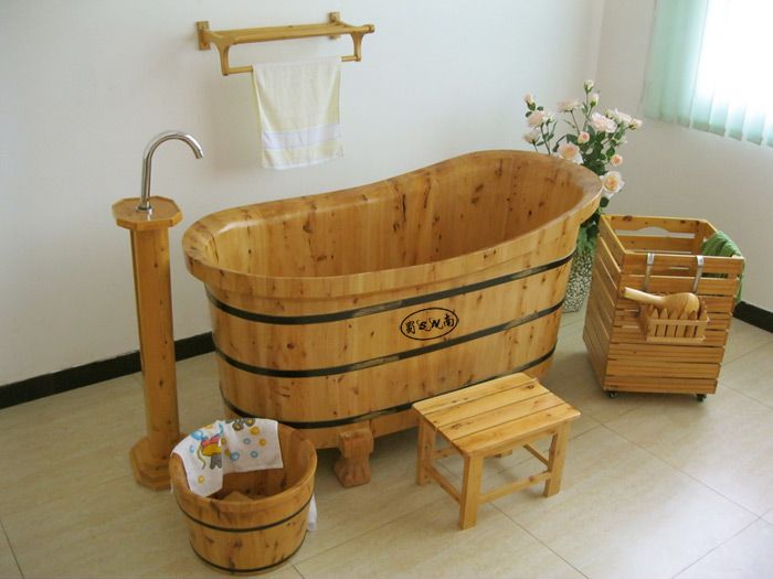 地中海木浴桶