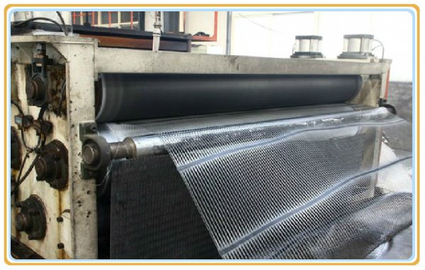 聚乙烯单向土工格栅HDPE单向拉伸土工格栅