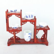 仿古实木博古架