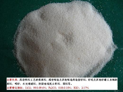 供应武汉精制石英砂