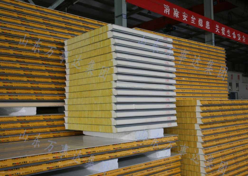 聚氨酯封边玻璃丝棉复合板