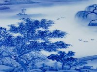 景德镇手绘青花瓷板画定制批发生产厂家
