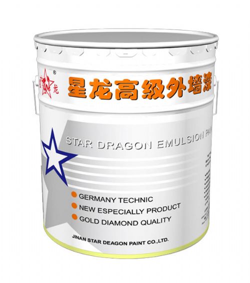 低气味易擦洗外墙装饰漆