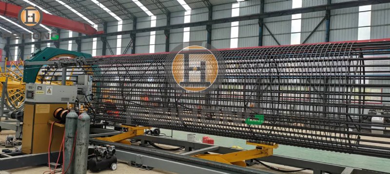 钢筋加工机械 全自动钢筋笼滚焊机 自动滚焊机成型机