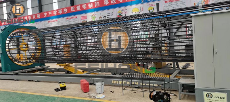 全自动钢筋笼滚焊机 钢筋笼制作滚焊机 数控钢筋笼滚焊机厂家