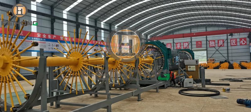 飞宏机械滚焊机 钢筋笼滚焊机 数控钢筋笼滚焊机