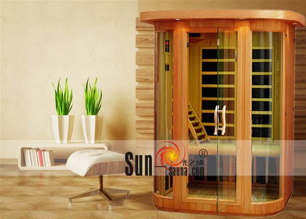 双人圆弧型家用移动汗蒸房