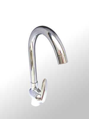 菜盆单把冷热水龙头