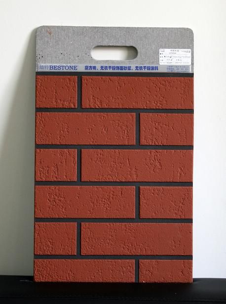 外墙无机干粉新型涂料——仿砖