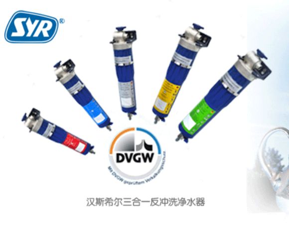 德国SYR汉斯希尔三合一反冲型净水器
