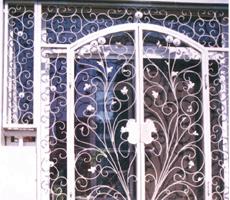 锻打铁艺大门-坚固型003
