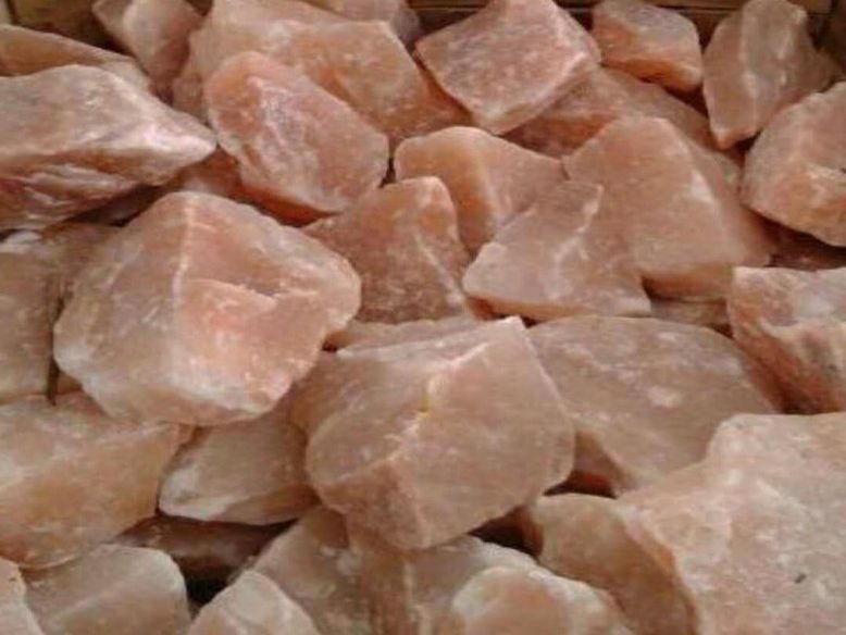 巴基斯坦喜马拉雅盐矿盐石 毛石 盐块 颗粒 磨圆