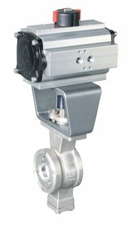 意大利气动或电动V型球阀LPA17