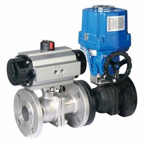 意大利气动或电动法兰球阀LPA11