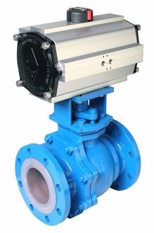 气动和电动衬氟球阀