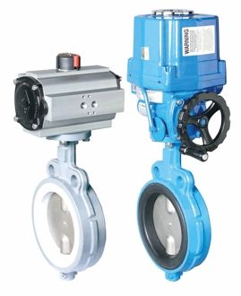 气动和电动高性能蝶阀LPB14