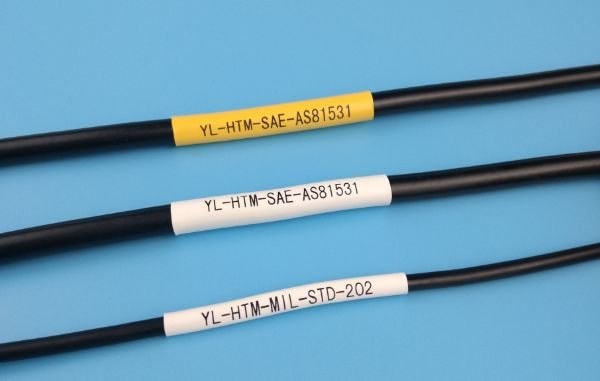 供应HTM200氟聚合物耐高温热收缩标识套管  高温标识套管 200度标识套管