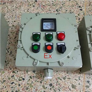 现场风机启停防爆仪表箱