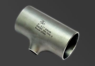 不锈钢管件 异径三通