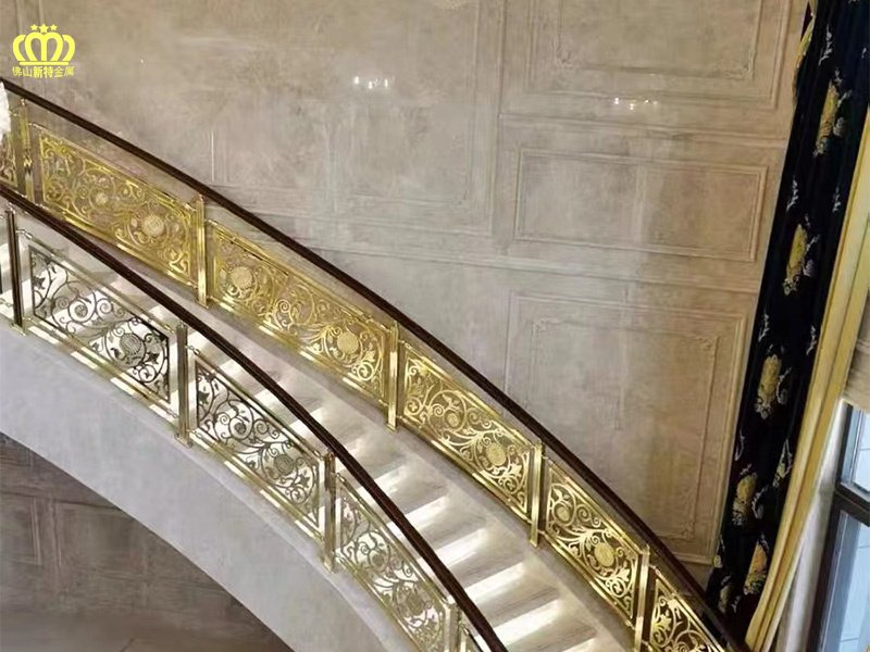 铜楼梯扶手四大类的不同特性