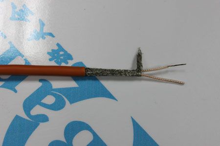 氟塑料双导发热电缆