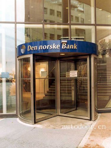 元泉两翼旋转自动门